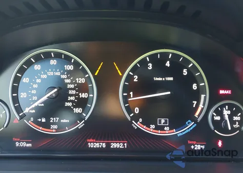 2012 BMW 550I xDrive from USA, damaged, VIN WBAFU9C58CDY69837